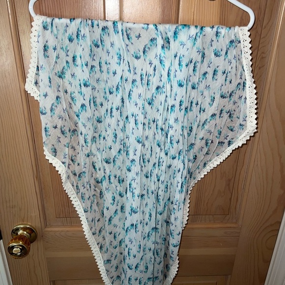 Accessories - Flower Print Scarf